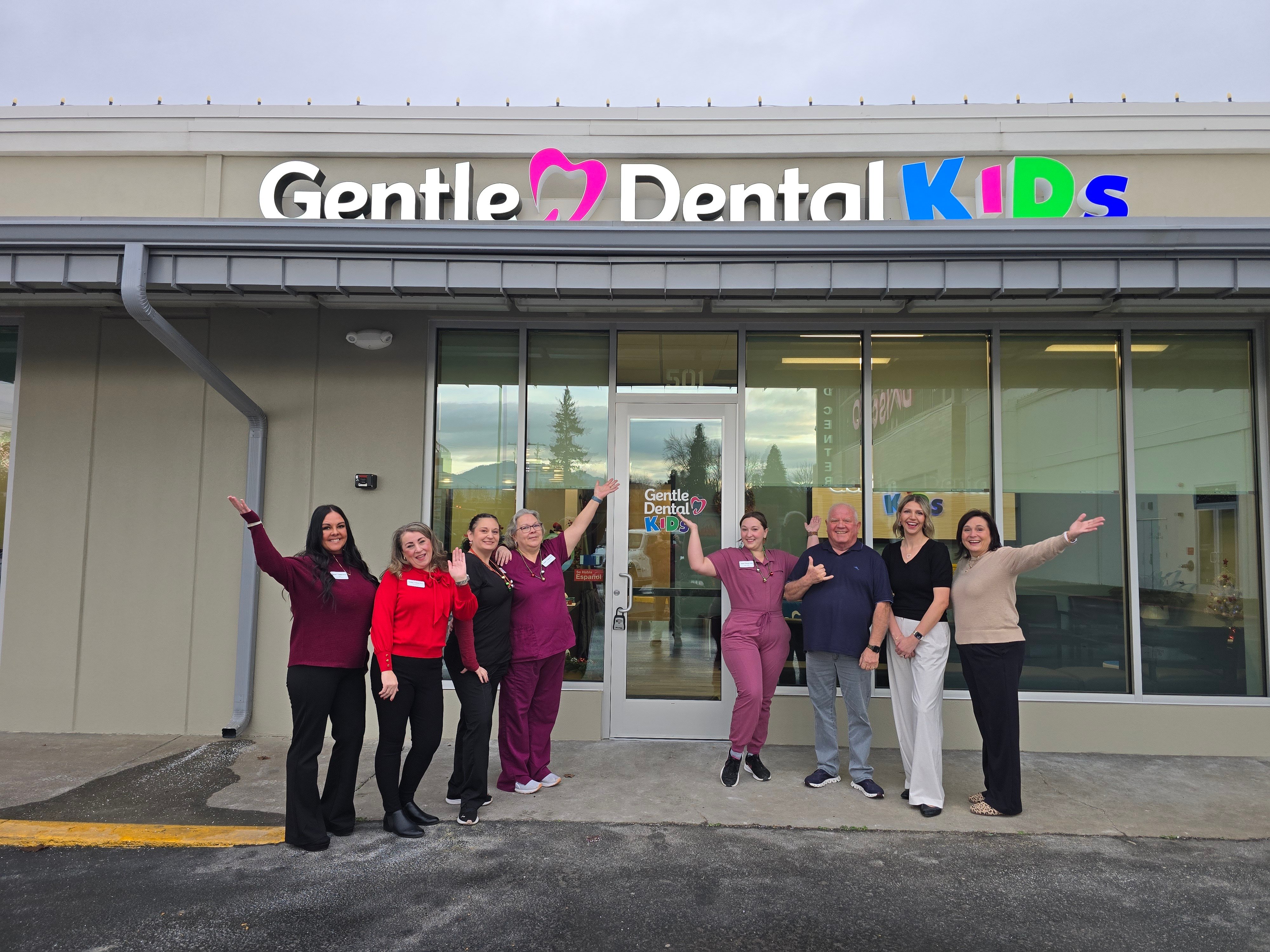 Gentle Dental Kids Medford Team Photo_Ext