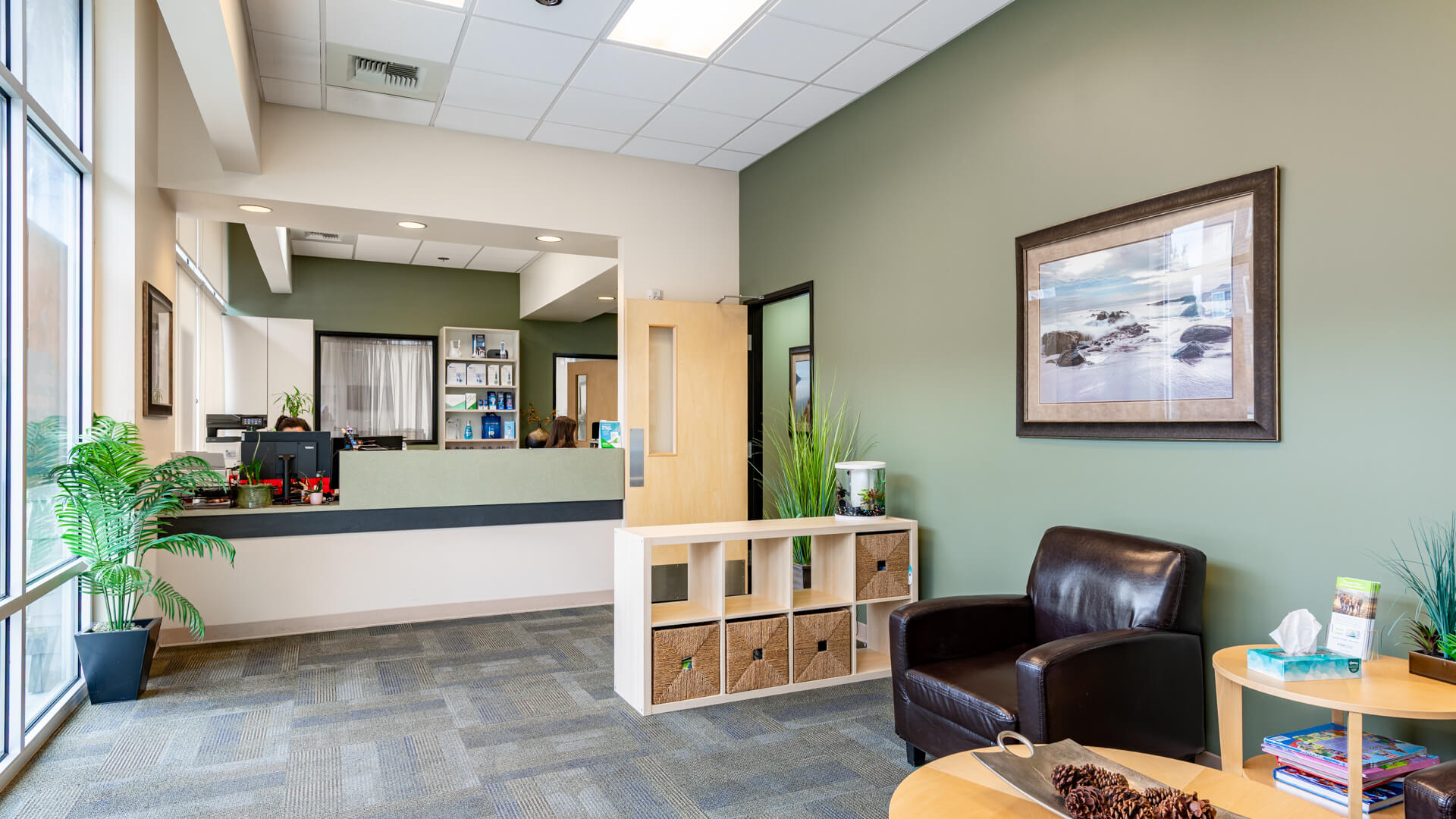 dental-clinic-reception-area_Gentle-Dental-Beaverton