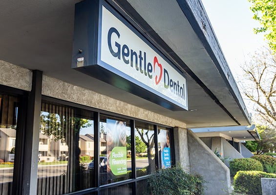 dental-office-entrance_Gentle-Dental-Fresno