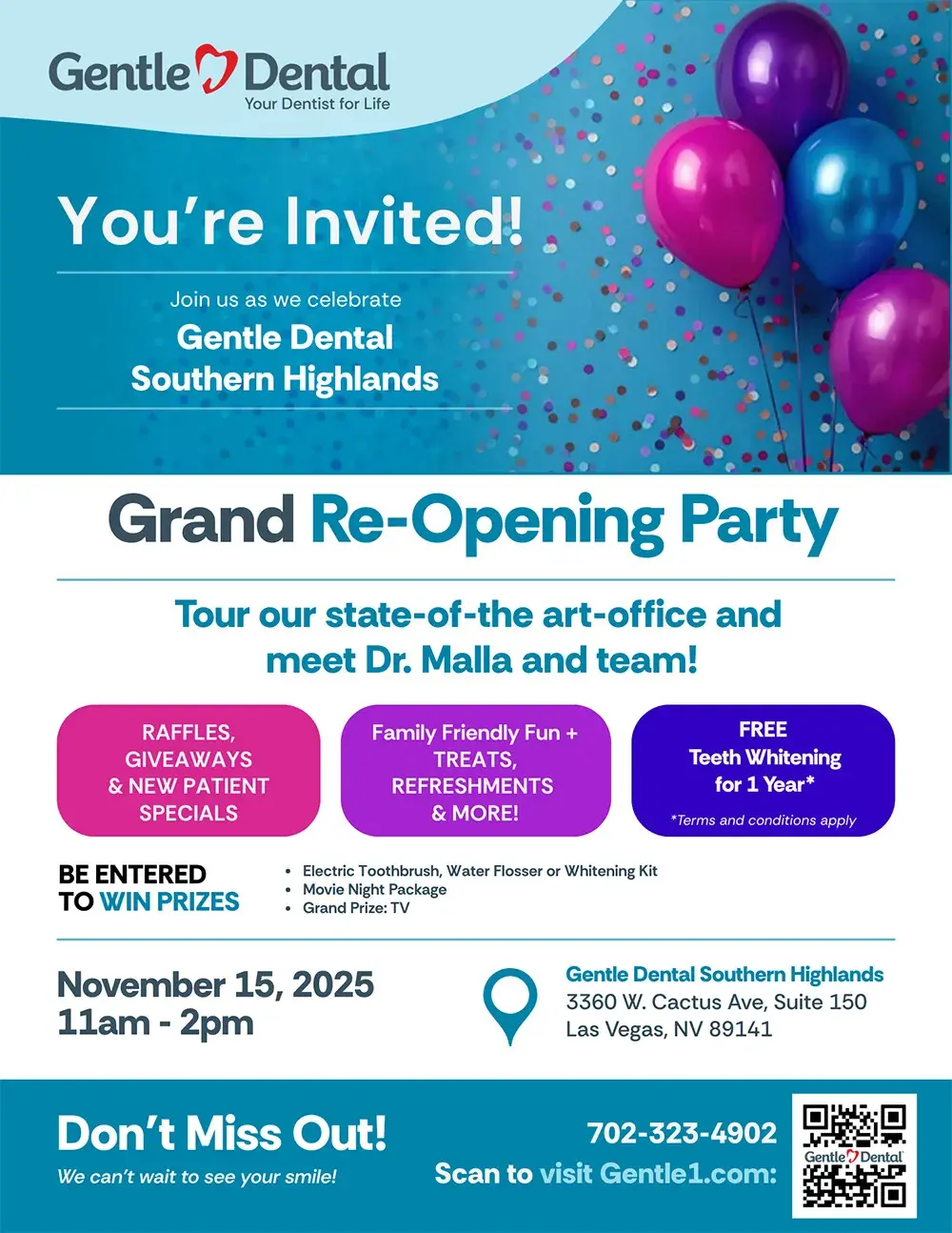 Grand Reopening Flyer