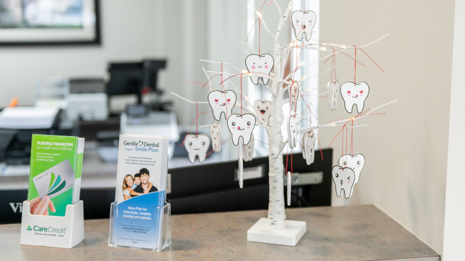 dental-clinic-reception-area-desk-details_Gentle-Dental-Oregon-City