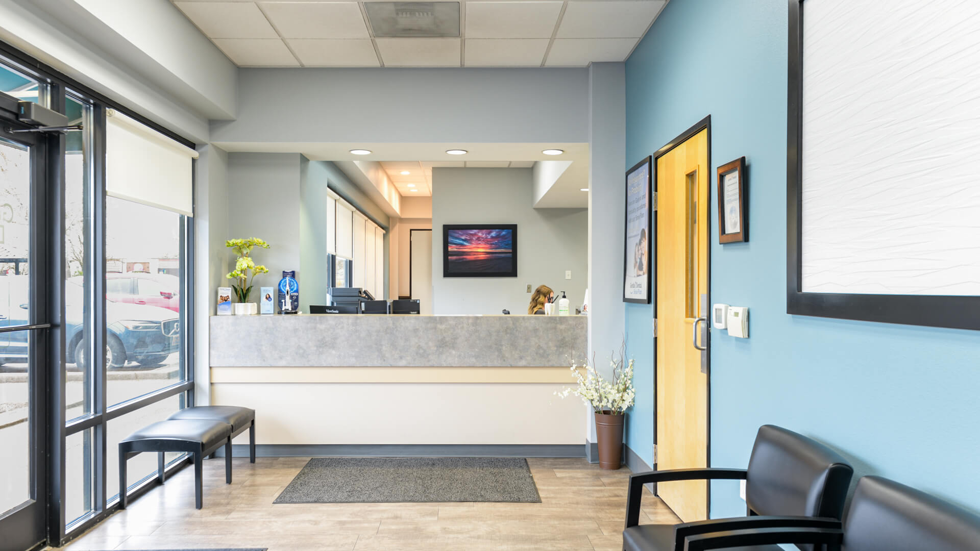 dental-clinic-reception-area_Gentle-Dental-Wilsonville