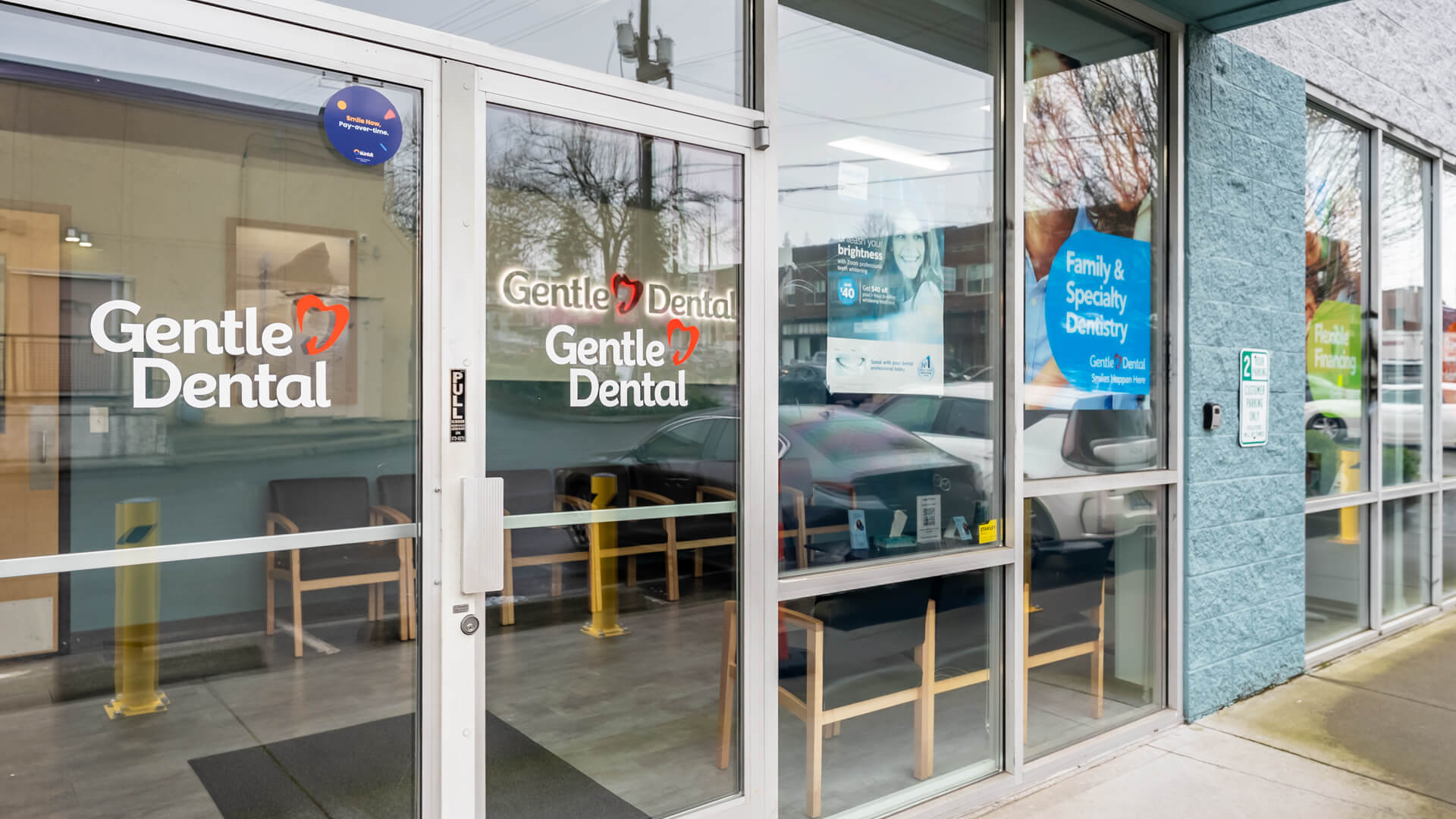 dental-office-front-signage_Gentle-Dental-Ballard