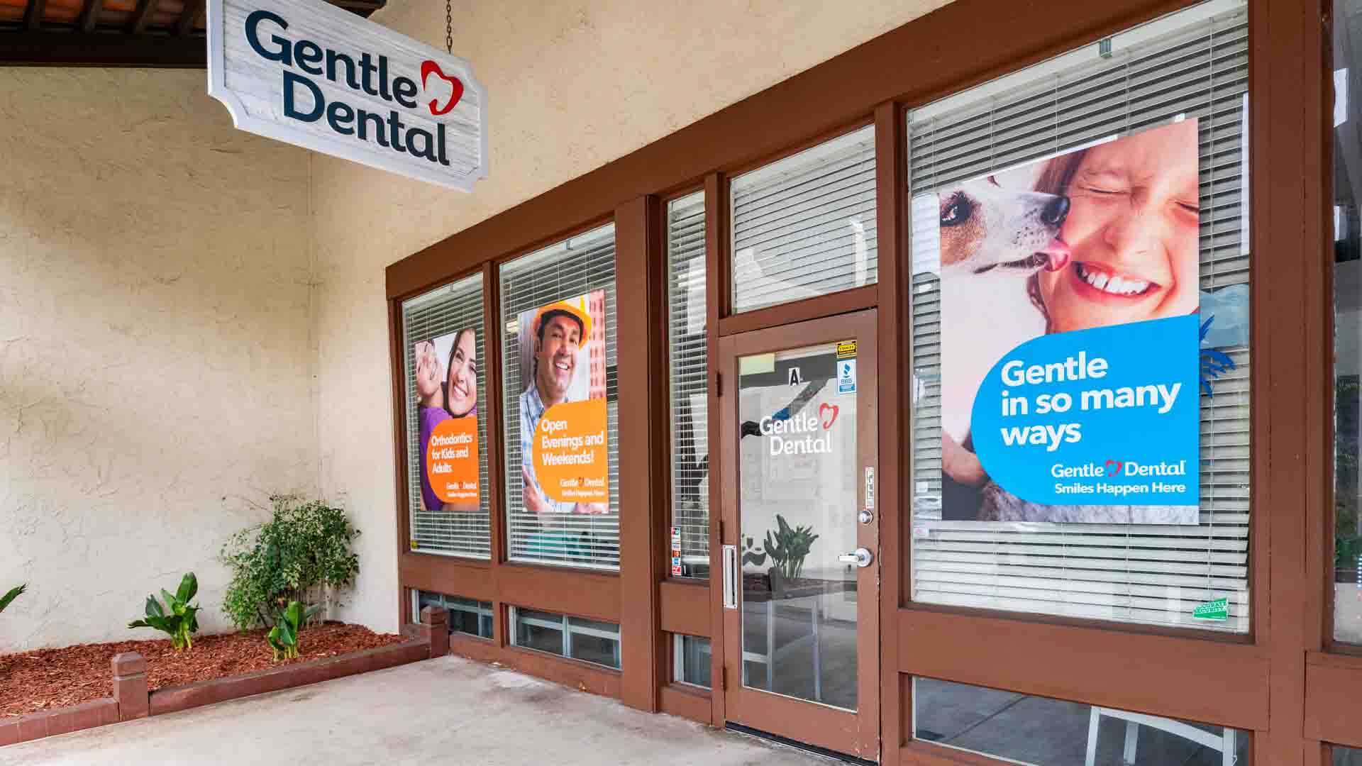 dental-office-front-signage_Gentle-Dental-Carlsbad