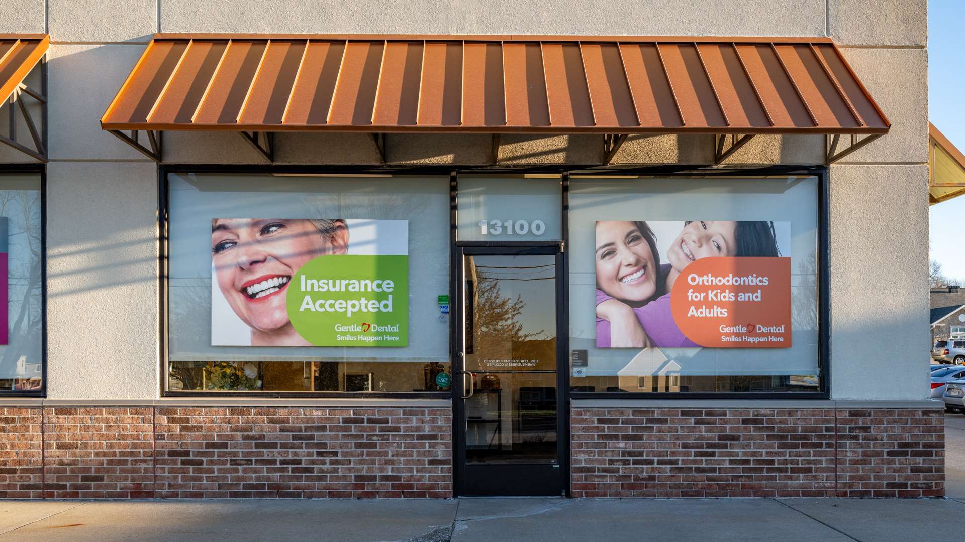 dental-office-front-signage_Gentle-Dental-Kansas